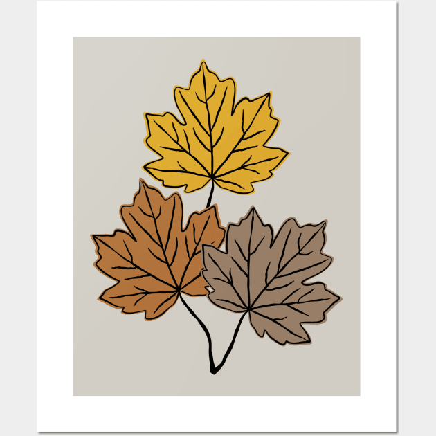 Autumn Leaves Wall Art by lents